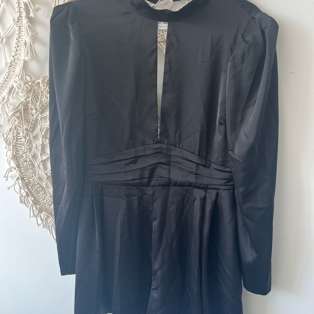 Elegant Black Women's romper
